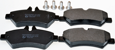 Brake Pad Set, disc brake (B111007)