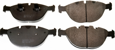 Brake Pad Set, disc brake (B111072)