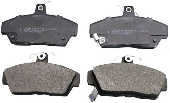 Brake Pad Set, disc brake (B110664)