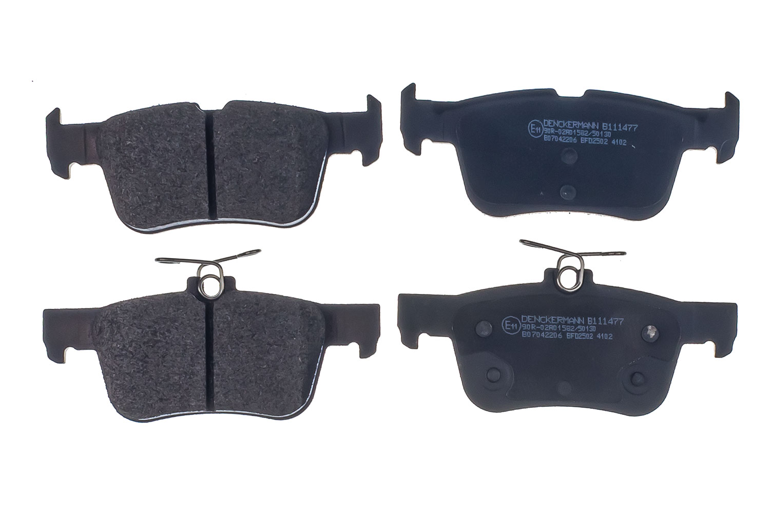 Brake Pad Set, disc brake (B111477)