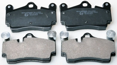 Brake Pad Set, disc brake (B111222)