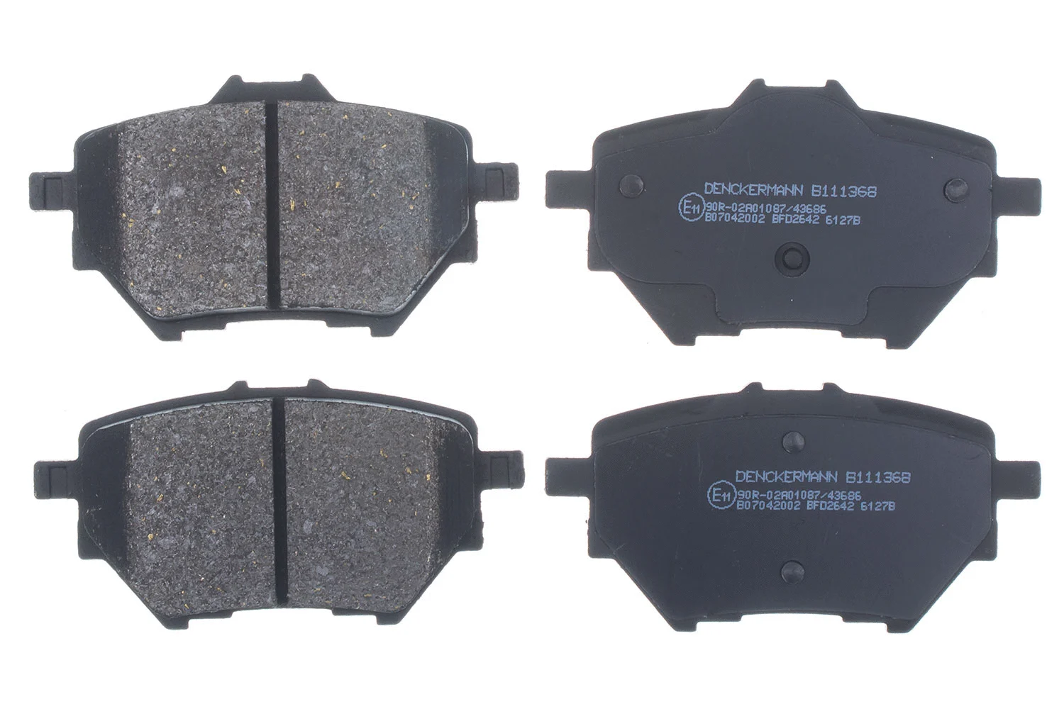 Brake Pad Set, disc brake (B111368)