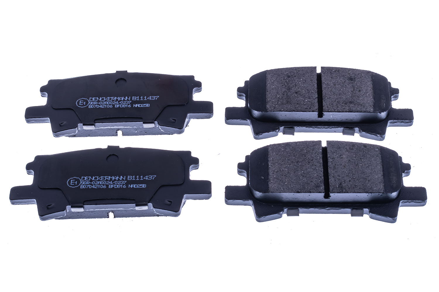 Brake Pad Set, disc brake (B111437)