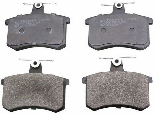 Brake Pad Set, disc brake (B110048)