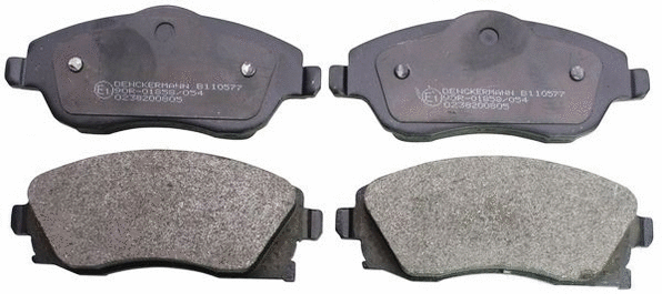 Brake Pad Set, disc brake (B110577)