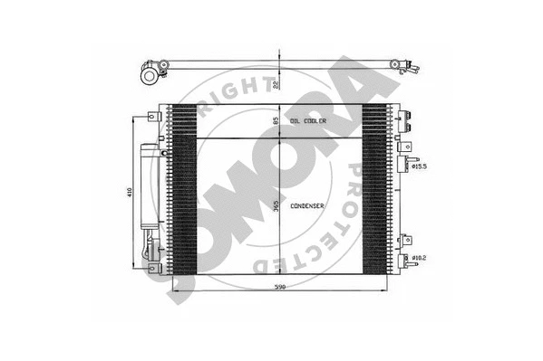 Condenser, air conditioning (171060)