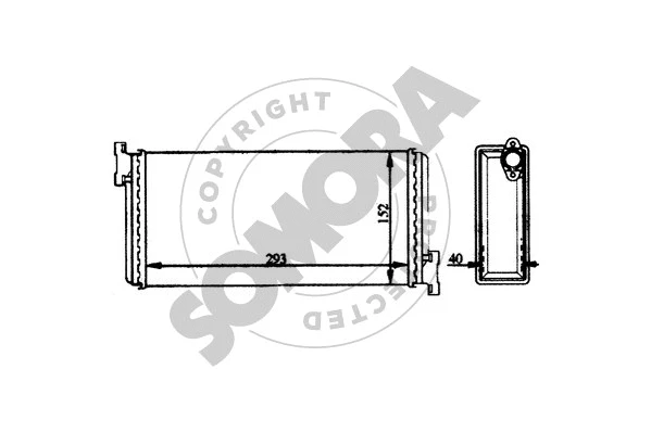 Heat Exchanger, interior heating (171150)