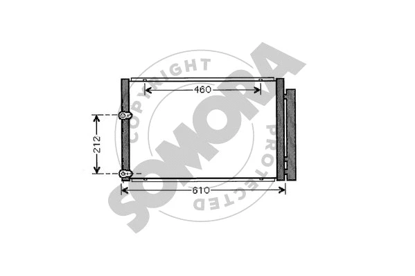 Condenser, air conditioning (313560)