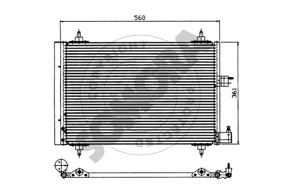 Condenser, air conditioning