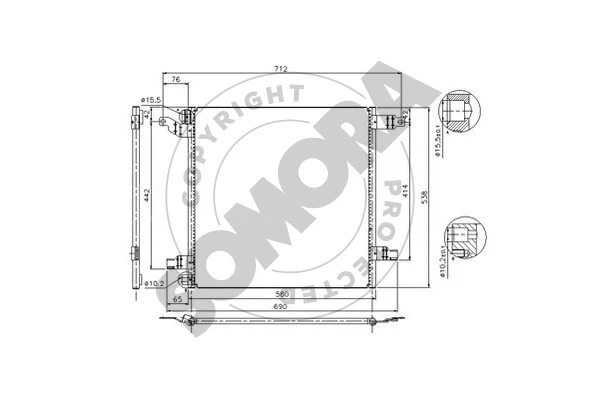 Condenser, air conditioning (170060)