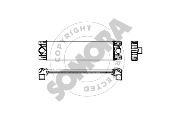 Charge Air Cooler (245545B)