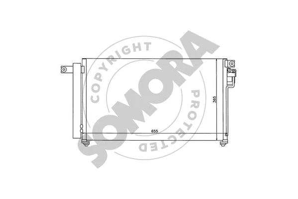 Condenser, air conditioning (111160)