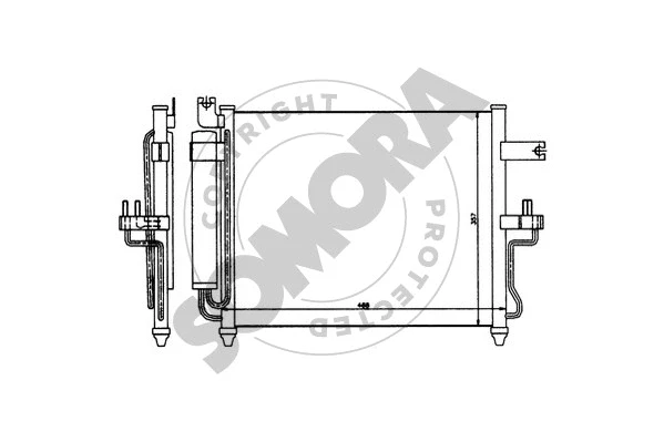 Condenser, air conditioning (131260)