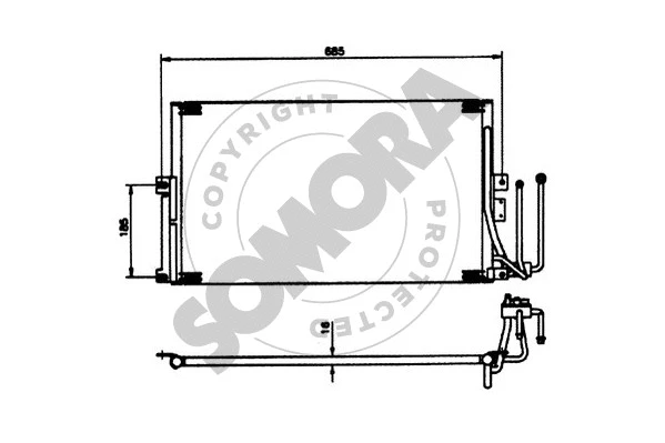 Condenser, air conditioning (210460)