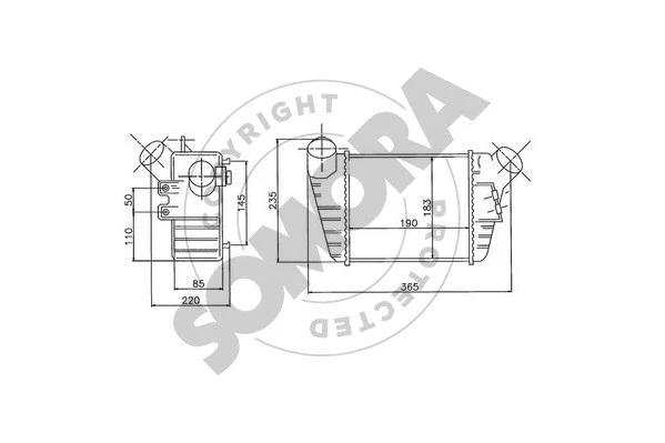 Charge Air Cooler (358045)