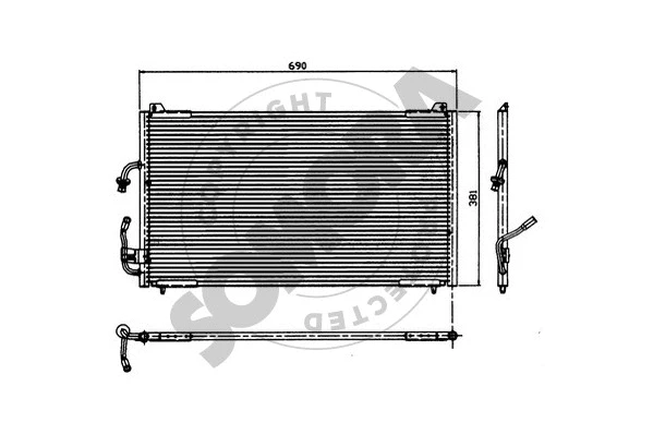 Condenser, air conditioning (223260)