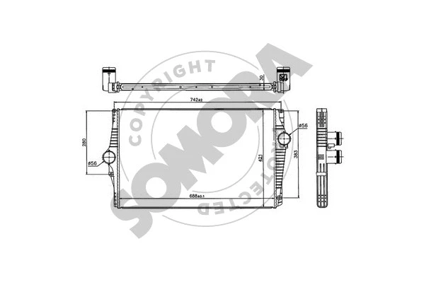 Charge Air Cooler (364045)
