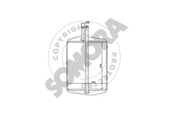 Heat Exchanger, interior heating (092350)
