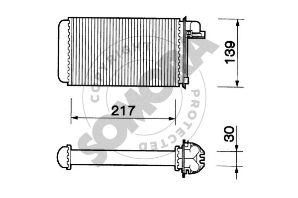 Heat Exchanger, interior heating (221150)