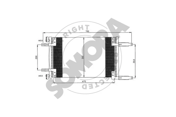 Condenser, air conditioning (088060D)