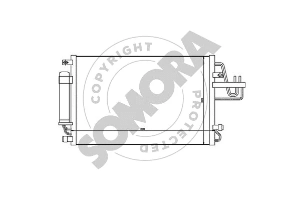 Condenser, air conditioning (136560)