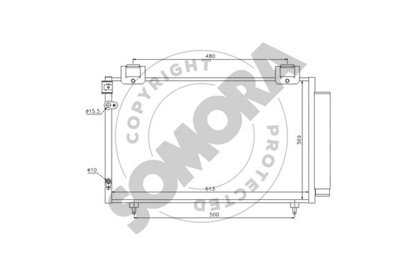 Condenser, air conditioning (311860)