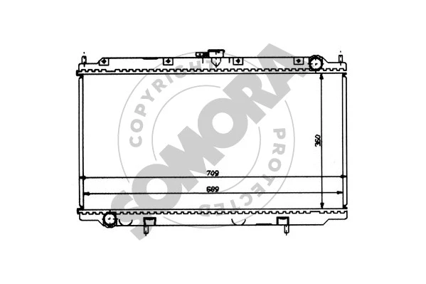 Radiator, engine cooling (192342)