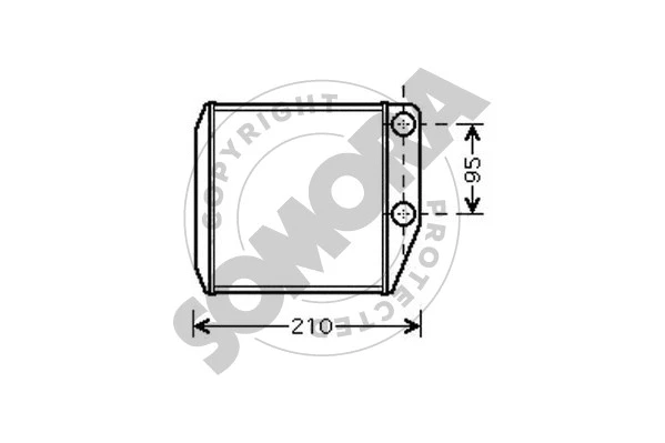Heat Exchanger, interior heating (081550)