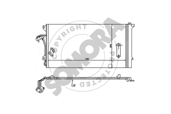 Condenser, air conditioning (358560)