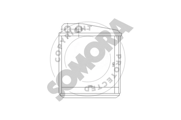 Heat Exchanger, interior heating (351050)