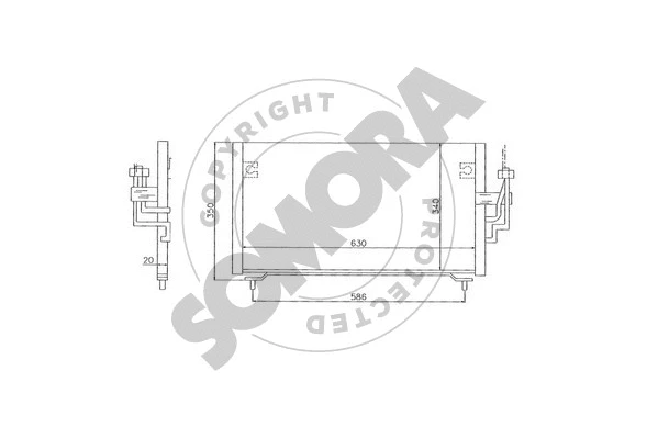 Condenser, air conditioning (180760)