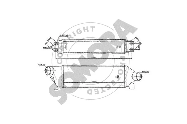 Charge Air Cooler (094445B)
