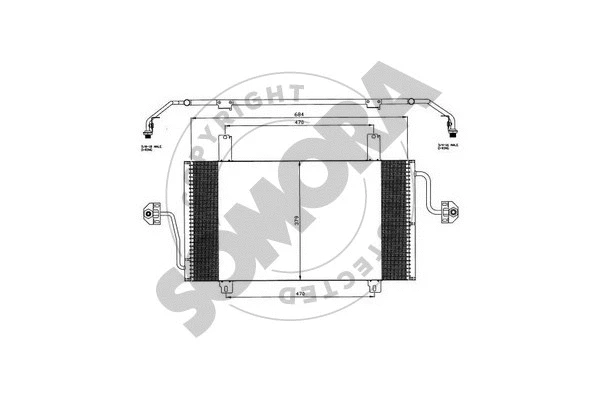 Condenser, air conditioning (245560D)
