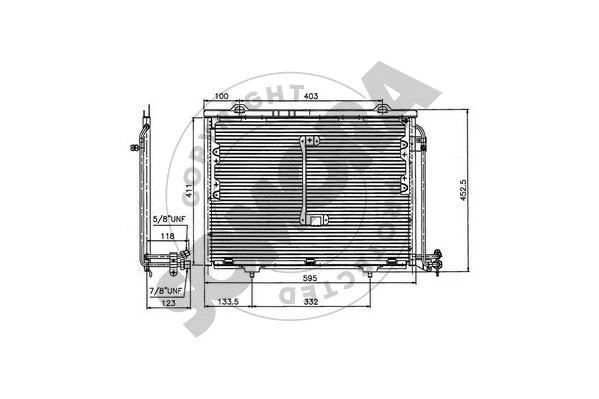 Condenser, air conditioning (171260)