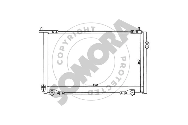 Condenser, air conditioning (122660)