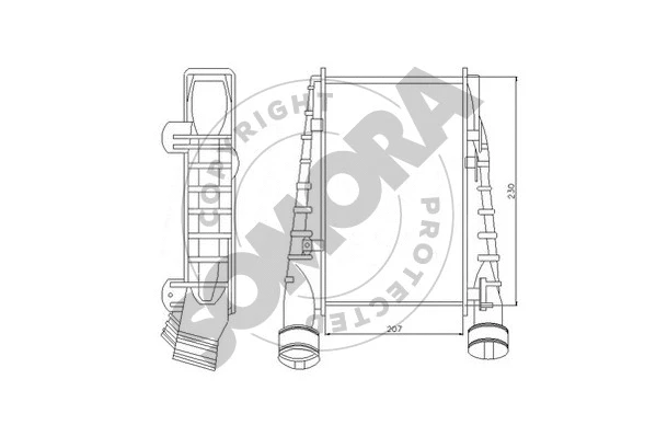 Charge Air Cooler (352345)