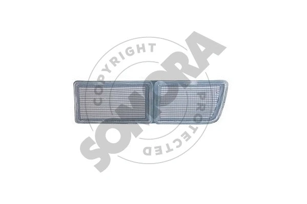 Eyelid, front fog light (350811A)