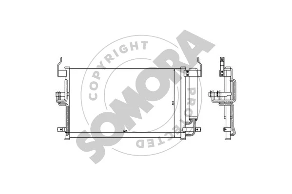 Condenser, air conditioning (132260)