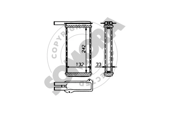 Heat Exchanger, interior heating (093150)