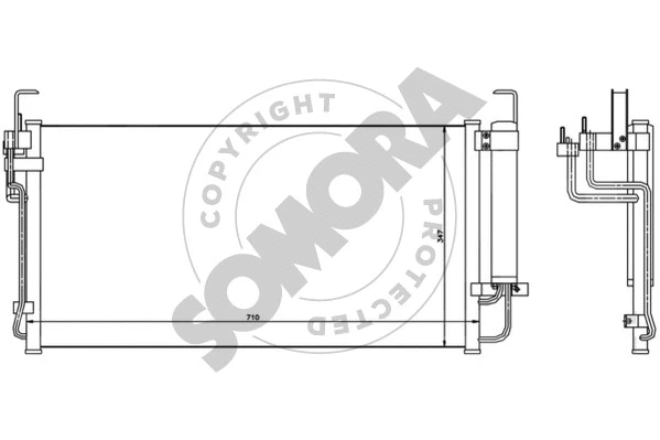 Condenser, air conditioning (137060)
