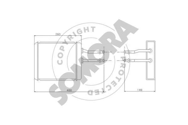 Heat Exchanger, interior heating (011250)