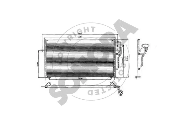 Condenser, air conditioning (186060)