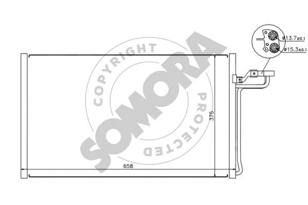 Condenser, air conditioning (361460B)