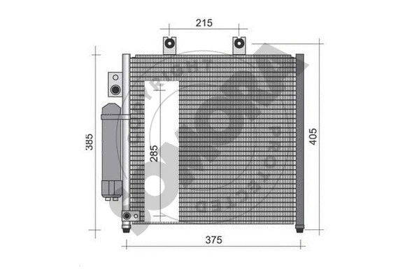Condenser, air conditioning (210160)