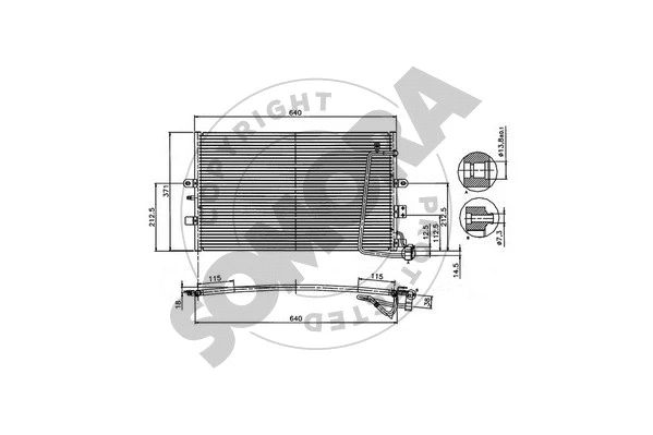 Condenser, air conditioning (272160A)