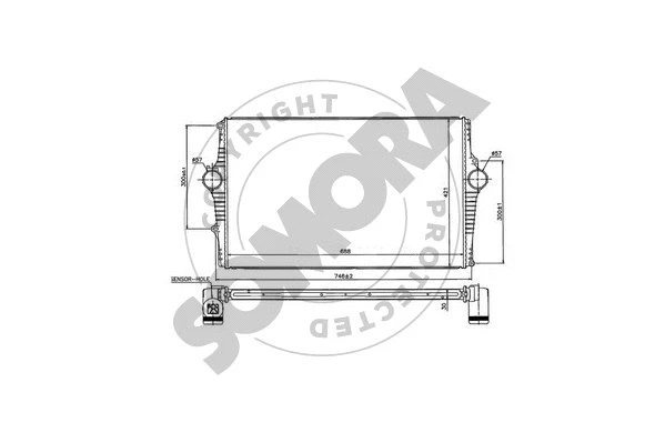 Charge Air Cooler (363345)