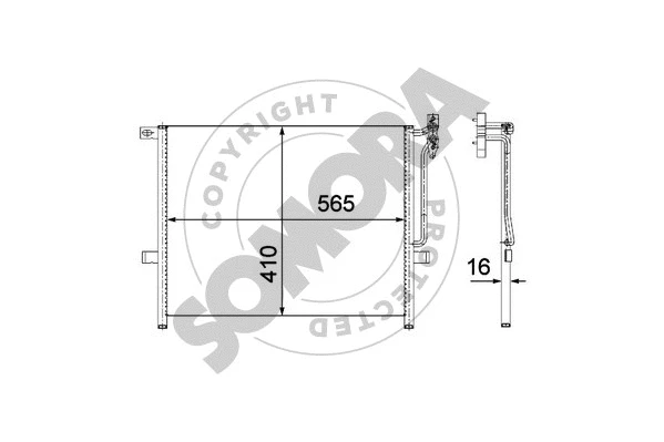 Condenser, air conditioning