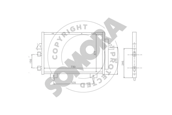 Condenser, air conditioning (316660)