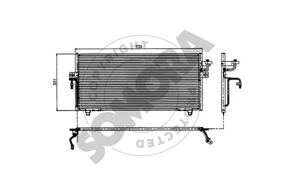 Condenser, air conditioning (192360)
