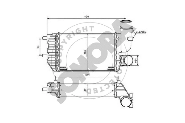 Charge Air Cooler (084145)